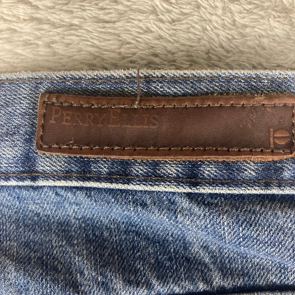 Perry‎ Ellis Jeans Mens Straight Leg Denim Medium Wash 100% Cotton 36x30